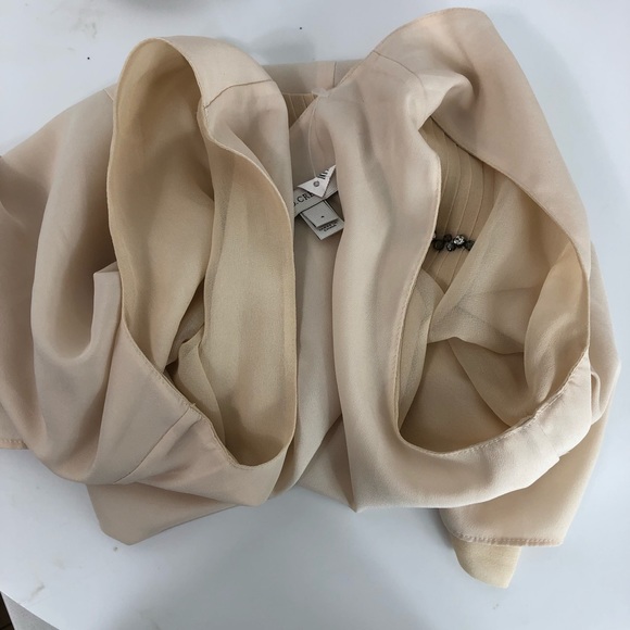 J Crew blouse sleeveless tan size 4 - Picture 8 of 8